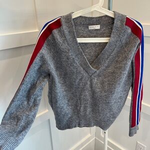 Sandro V-neck wool sweater
